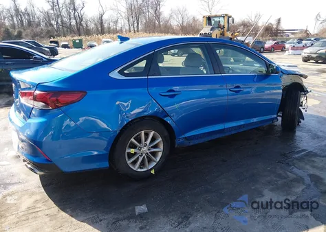 2018 Hyundai Sonata Se z USA, uszkodzony, nr VIN 5NPE24AF6JH605980